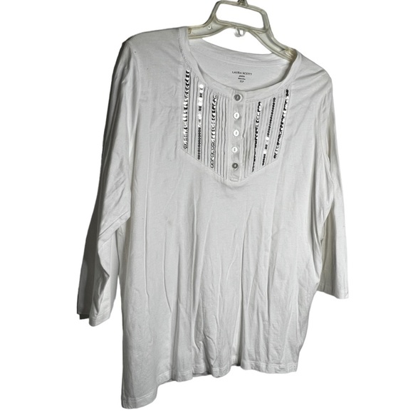 Laura Scott Petite Top - Picture 3 of 6